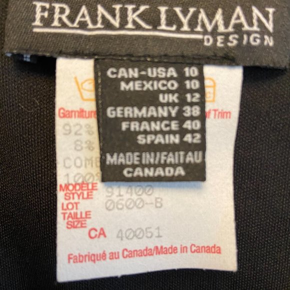 Frank Lyman Knee Length Dress - Picture 3 of 4